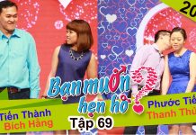 Bạn muốn hẹn hò – Tập 69 | Tấn Thành – Bích Hằng | Phước Tiến – Thanh Thủy | 01-03-2015